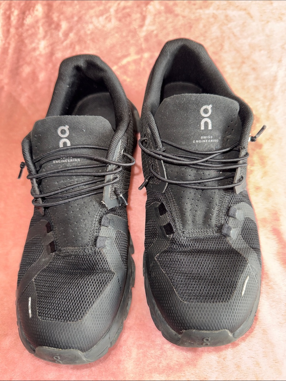 On Cloud X Running Shoes Black Men 7 / Women 8.5 40.99706